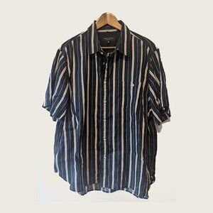 RAG & BONE - 100% Linen striped shirt - Sz XXL